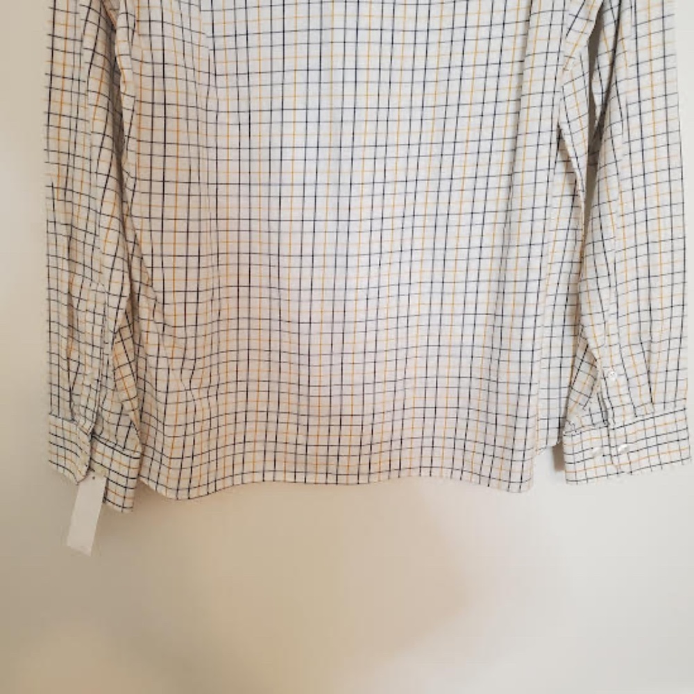 NWT Van Heusen Never Tuck Button-down Long Sleeve Shirt. - Picture 7 of 9